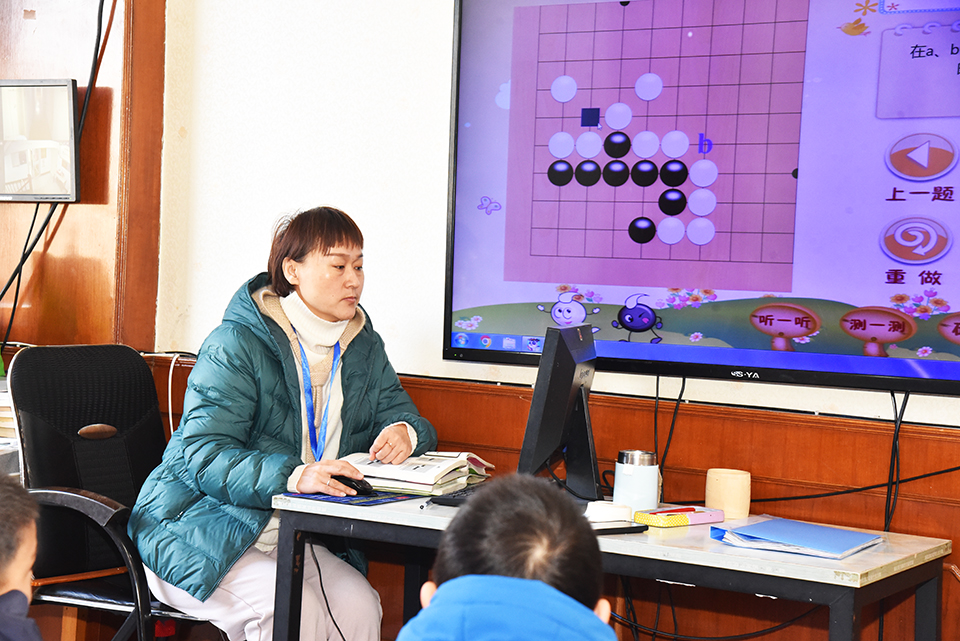教师授课中
