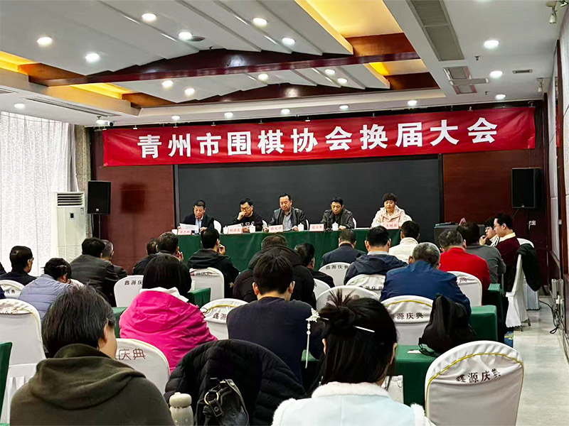青州市围棋协会换届大会成功召开